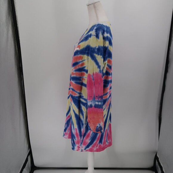 Tommy Hilfiger Long Sleeve Sweatshirt Dress Tie-Dye Size XL NWT - Picture 5 of 7